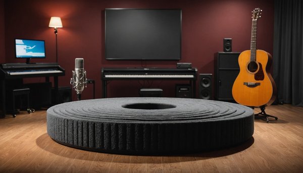 Sélectionnez la mousse acoustique parfaite pour atténuer les échos en studio