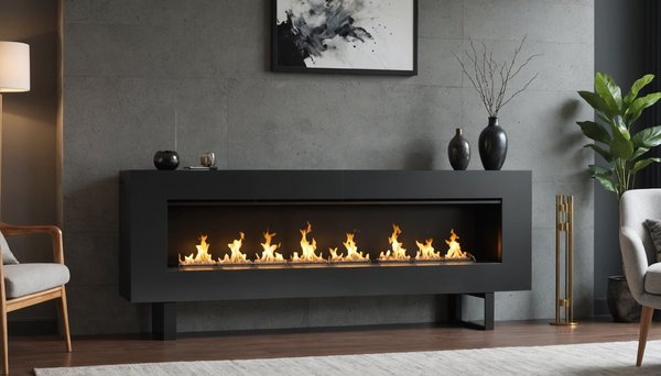 Top 5 avantages de la cheminée éthanol rectangulaire moderne